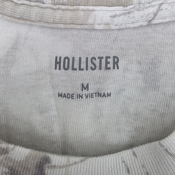 Hollister Camo New York Cotton T-shirt Women's Size Medium Pink Camo - Picture 2 of 6